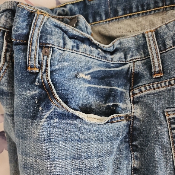 AEROPOSTALE Men's Slim Straight Blue Jeans Size 36x32 - Picture 8 of 9